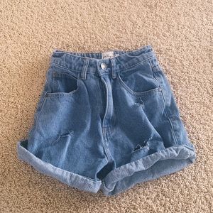 Princess Polly jean shorts